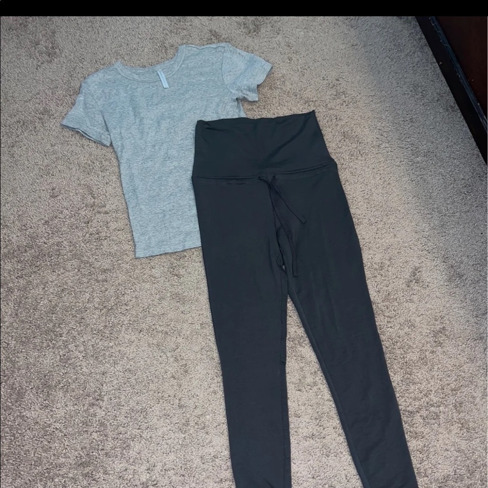 Fabletics loungewear airport wear outfit